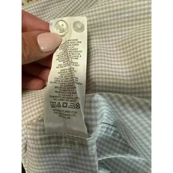 Penguin Munsingwear Men's Size M Classic Fit Short Sleeve Button‎ Up Plaid Shirt - Picture 6 of 7